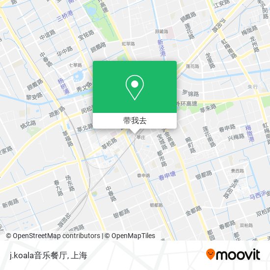 j.koala音乐餐厅地图