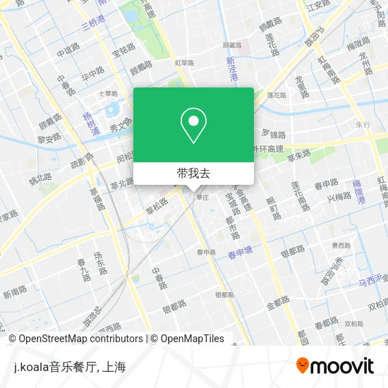 j.koala音乐餐厅地图