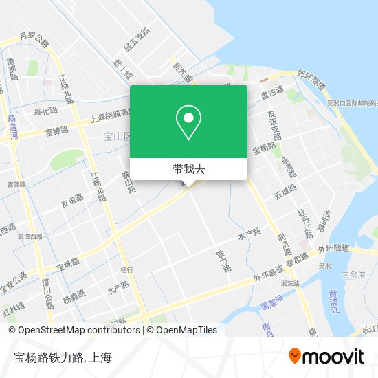 宝杨路铁力路地图