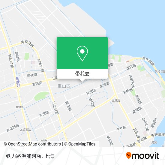 铁力路湄浦河桥地图
