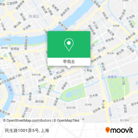 民生路1001弄5号地图
