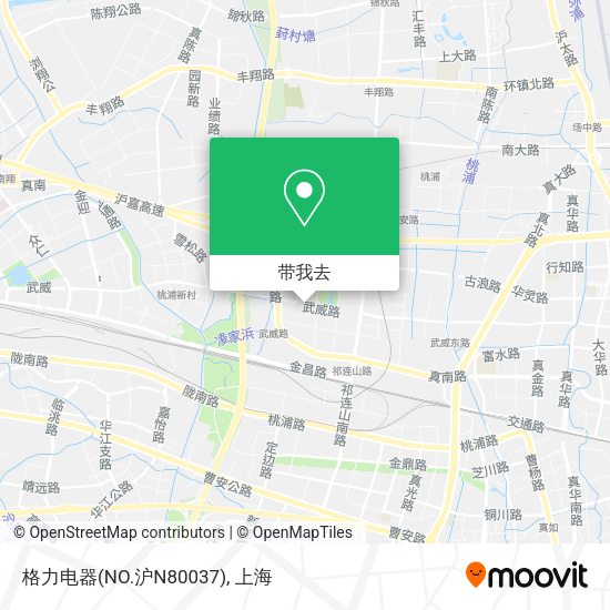 格力电器(NO.沪N80037)地图