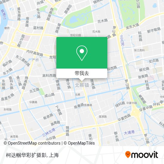 柯达帼华彩扩摄影地图