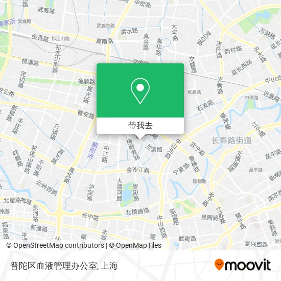 普陀区血液管理办公室地图