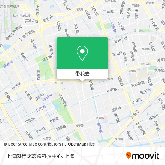 上海闵行龙茗路科技中心地图