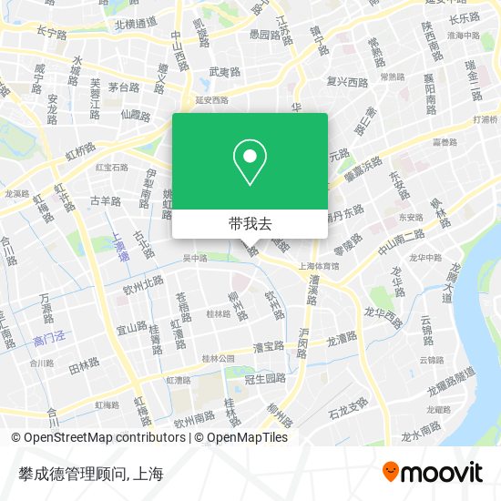 攀成德管理顾问地图