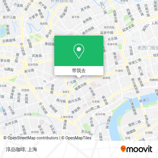 淳品咖啡地图