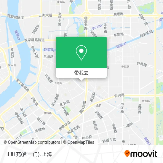 正旺苑(西一门)地图