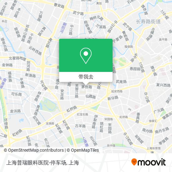 上海普瑞眼科医院-停车场地图