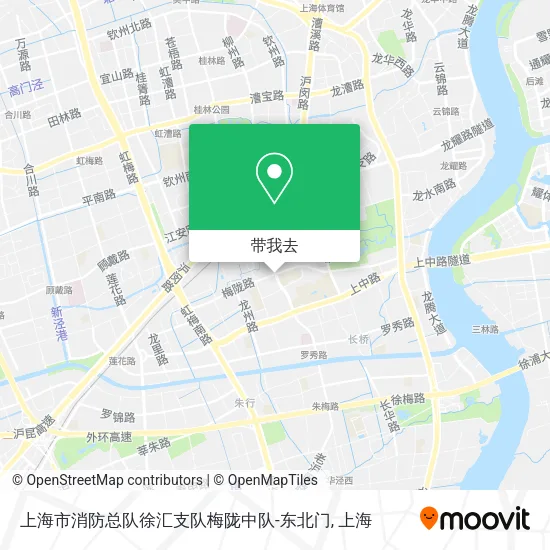 上海市消防总队徐汇支队梅陇中队-东北门地图