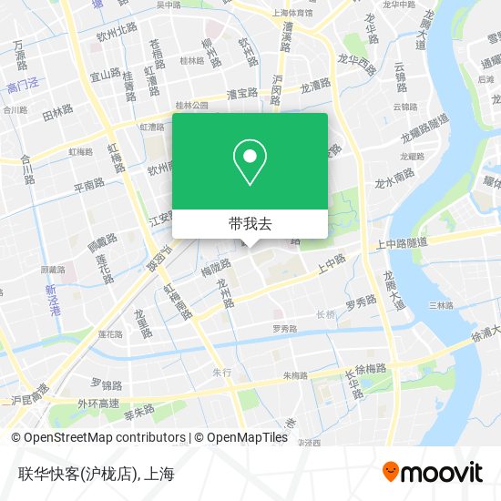 联华快客(沪栊店)地图