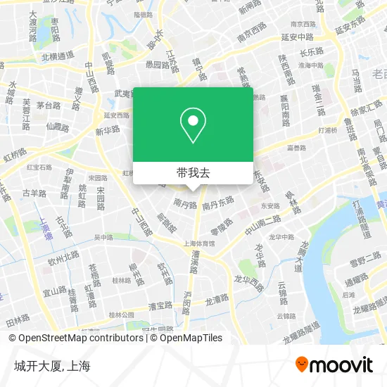 城开大厦地图
