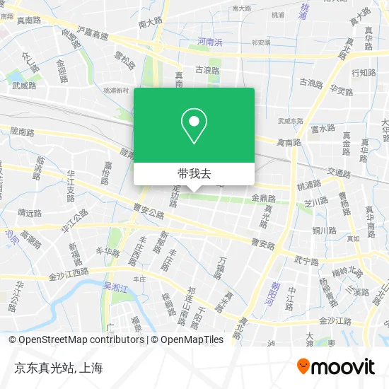 京东真光站地图