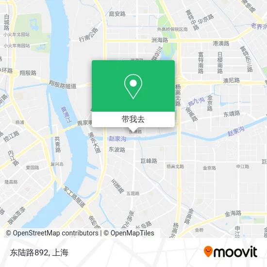 东陆路892地图