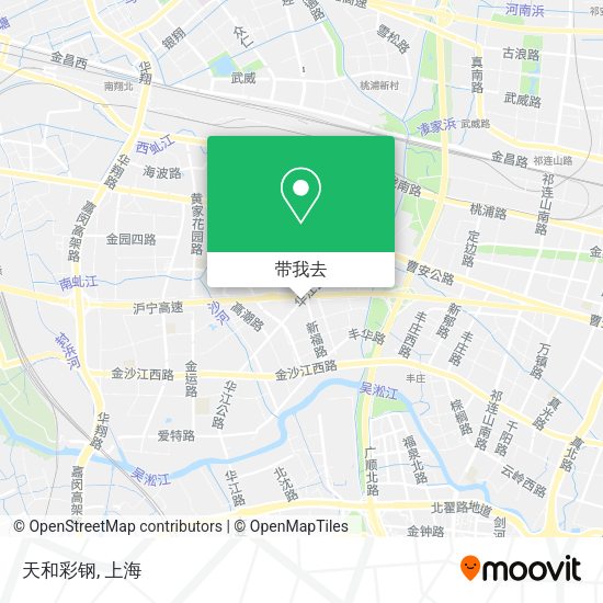 天和彩钢地图
