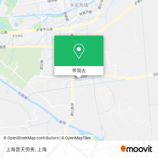 上海普天劳务地图