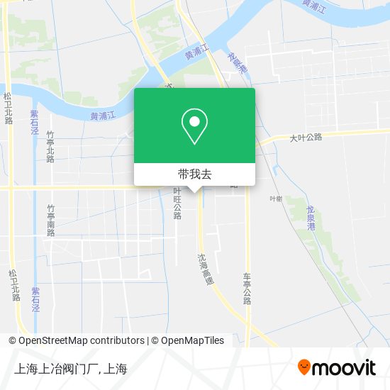 上海上冶阀门厂地图