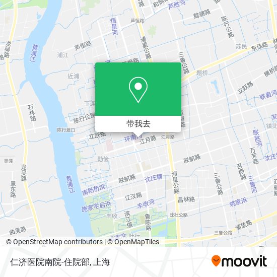 仁济医院南院-住院部地图