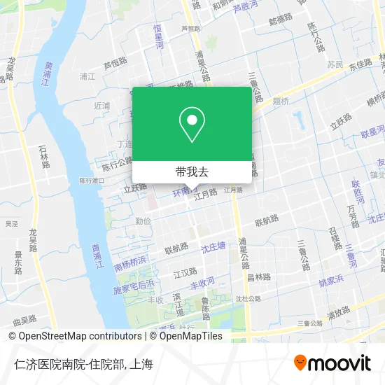 仁济医院南院-住院部地图