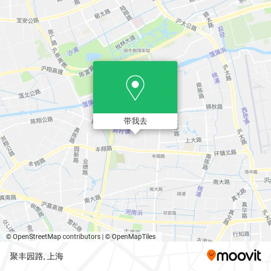 聚丰园路地图