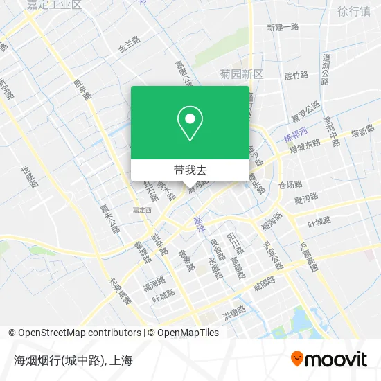 海烟烟行(城中路)地图