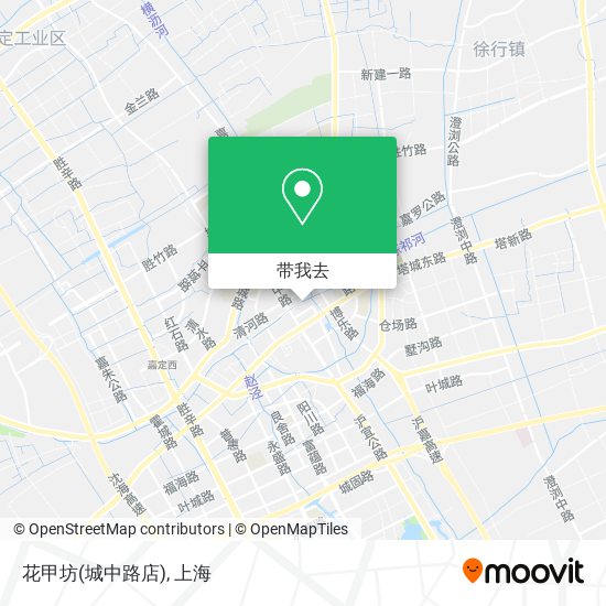 花甲坊(城中路店)地图