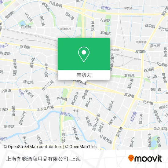 上海弈聪酒店用品有限公司地图