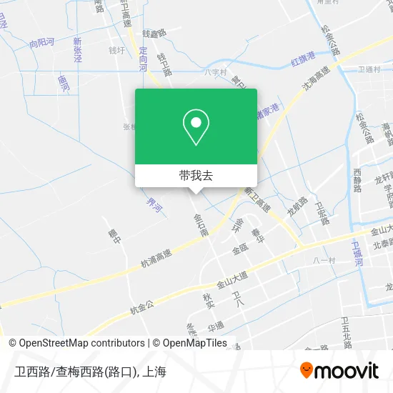 卫西路/查梅西路(路口)地图