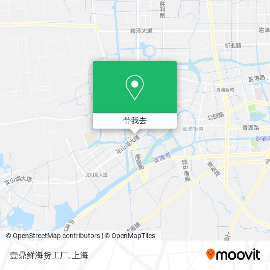 壹鼎鲜海货工厂地图