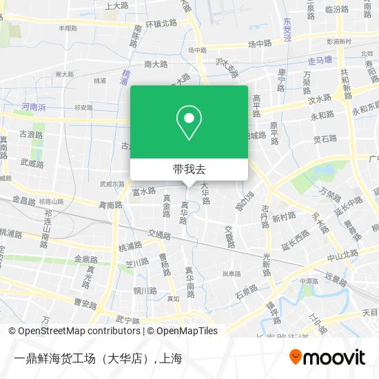 一鼎鲜海货工场（大华店）地图
