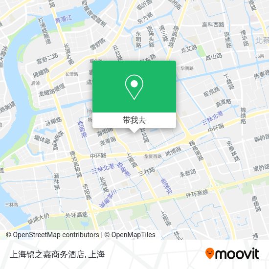 上海锦之嘉商务酒店地图