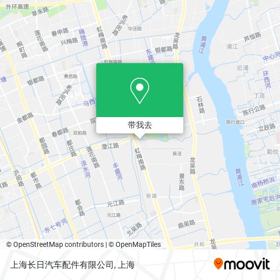 上海长日汽车配件有限公司地图