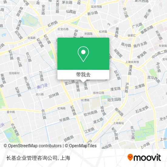 长基企业管理咨询公司地图