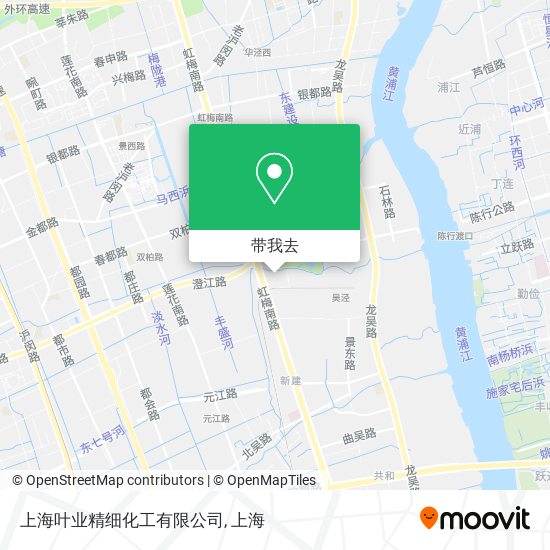 上海叶业精细化工有限公司地图