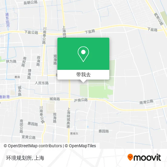 环境规划所地图