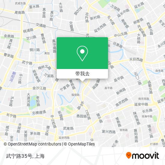 武宁路35号地图