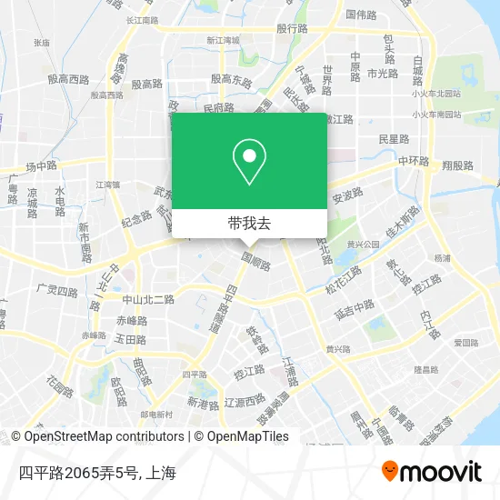四平路2065弄5号地图