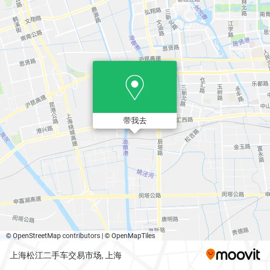 上海松江二手车交易市场地图