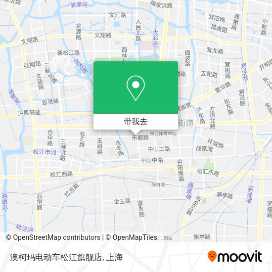 澳柯玛电动车松江旗舰店地图