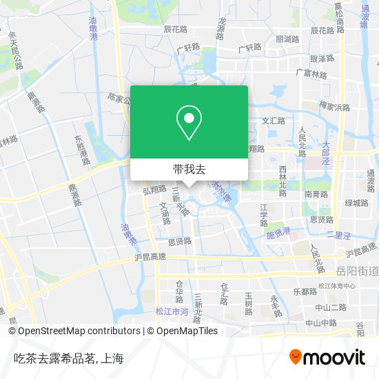 吃茶去露希品茗地图