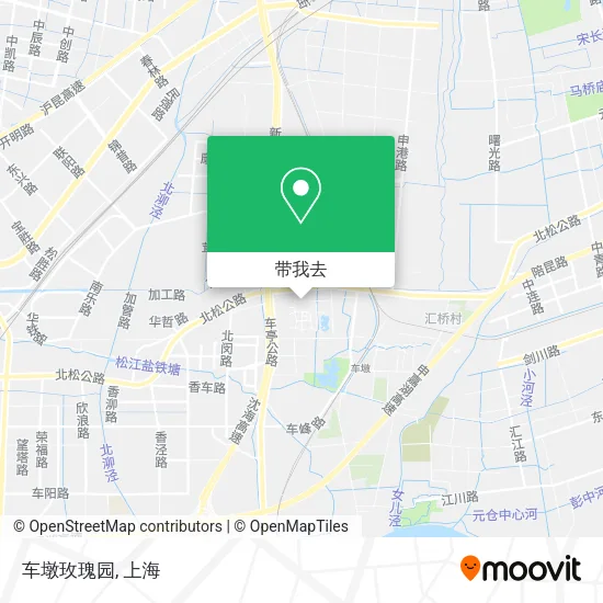 车墩玫瑰园地图