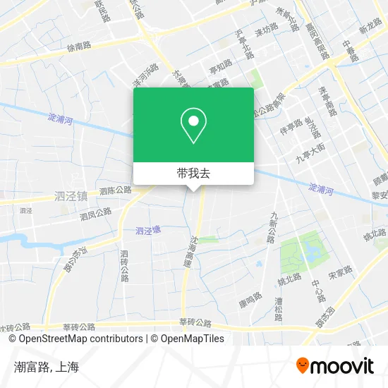 潮富路地图