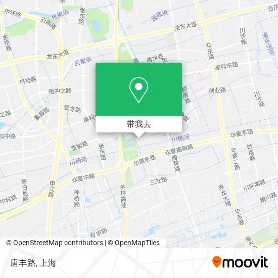 唐丰路地图
