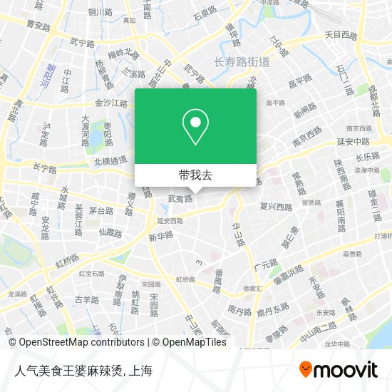人气美食王婆麻辣烫地图
