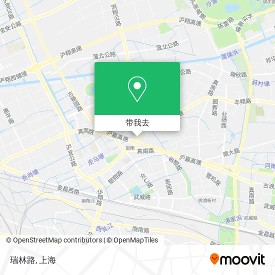 瑞林路地图