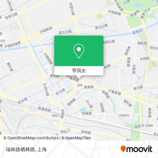 瑞林路栖林路地图