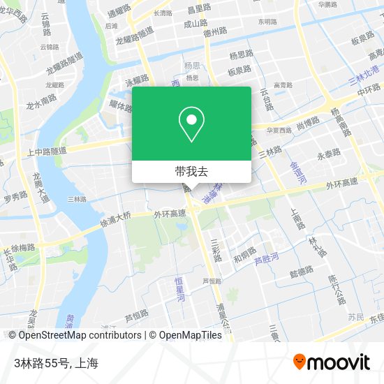 3林路55号地图