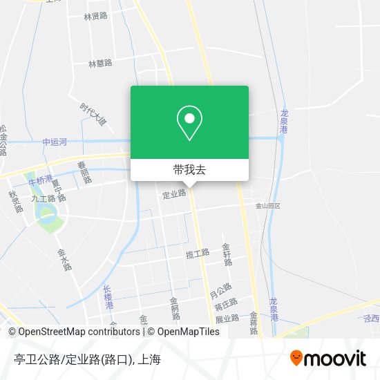 亭卫公路/定业路(路口)地图