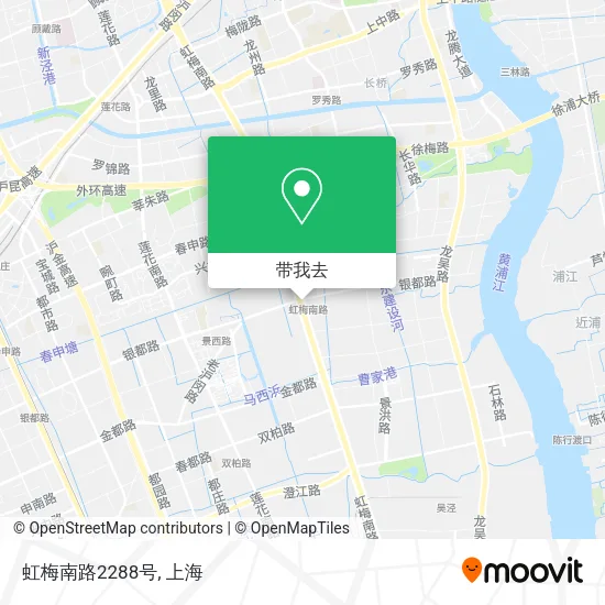 虹梅南路2288号地图