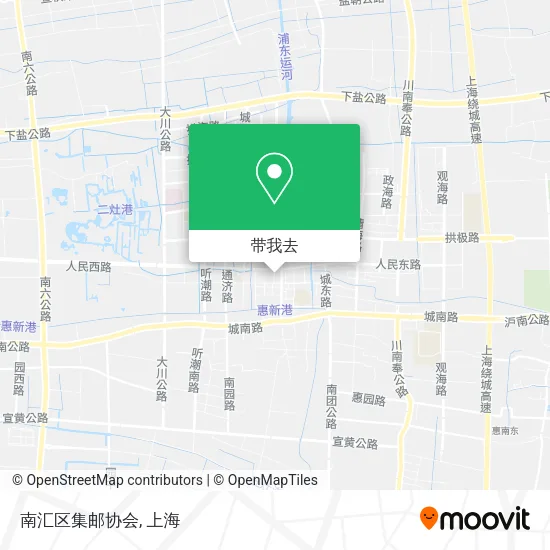 南汇区集邮协会地图